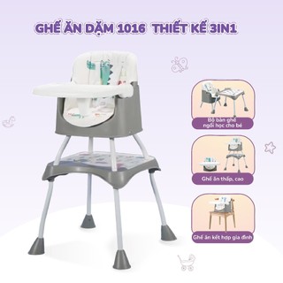 Ghế ăn dặm mastela 1016 đa năng 3 in 1 cho bé