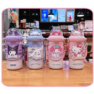 Bình Giữ Nhiệt Inox 316 Kuromi Melody Cinnamon Kitty Pochacco