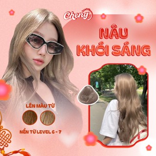 Thuốc Nhuộm Tóc Màu NÂU KHÓI SÁNG Không Tẩy| Chenglovehair, Chenglovehairs