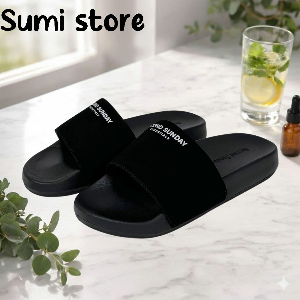 Dép Second Sunday Essentials nam nữ. đế cao 3cm êm chân