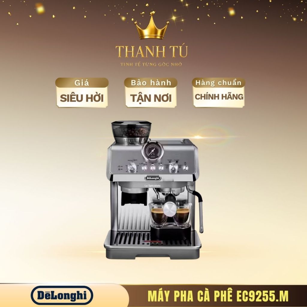 Máy pha cà phê Delonghi EC9255.M – Pha Espresso Chuyên Nghiệp, Chuẩn Barista Tại Nhà