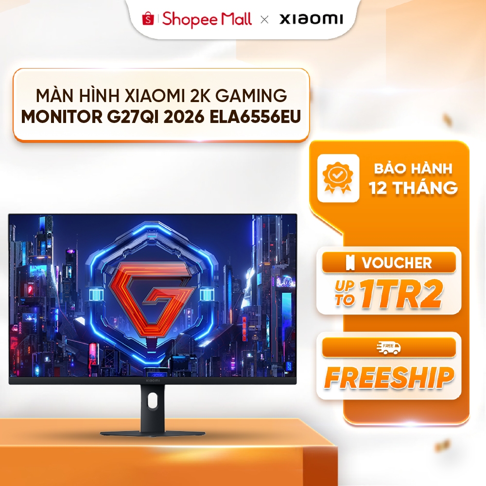 Màn hình máy tính Xiaomi 2K Gaming Monitor G27Qi 2026 ELA6556EU - Màn hình LCD IPS - Tần số quét 200