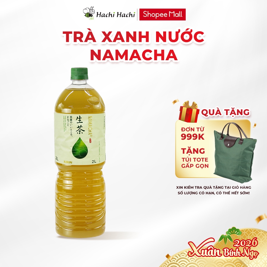 Trà xanh tươi Nhật Bản Namacha Kirin 2L - Hachi Hachi Japan Shop