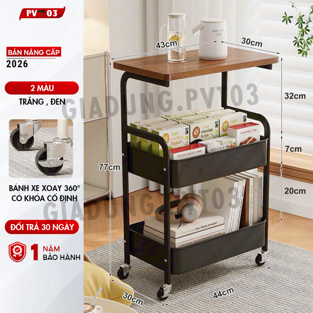 Kệ Đa Năng Có Bánh Xe – Tiện lợi di chuyển