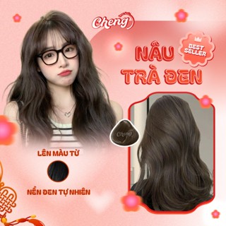 Thuốc Nhuộm Tóc Màu NÂU TRÀ ĐEN Không Tẩy | Chenglovehair, Chenglovehairs