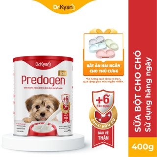 Sữa bột cho chó Dr.Kyan PREDOGEN GOLD - Bổ sung canxi, vitamin - Lon 400g