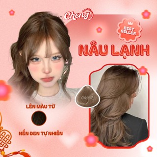 Thuốc Nhuộm Tóc Màu NÂU LẠNH, NÂU LẠNH SÁNG Không Cần Dùng Thuốc Tẩy Tóc | Chenglovehair, Chenglovehairs