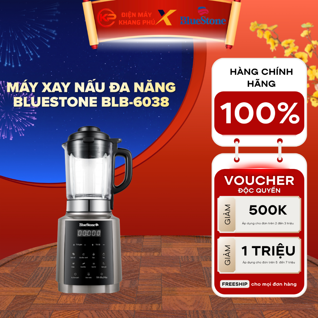 Máy xay nấu đa năng BlueStone BLB-6038