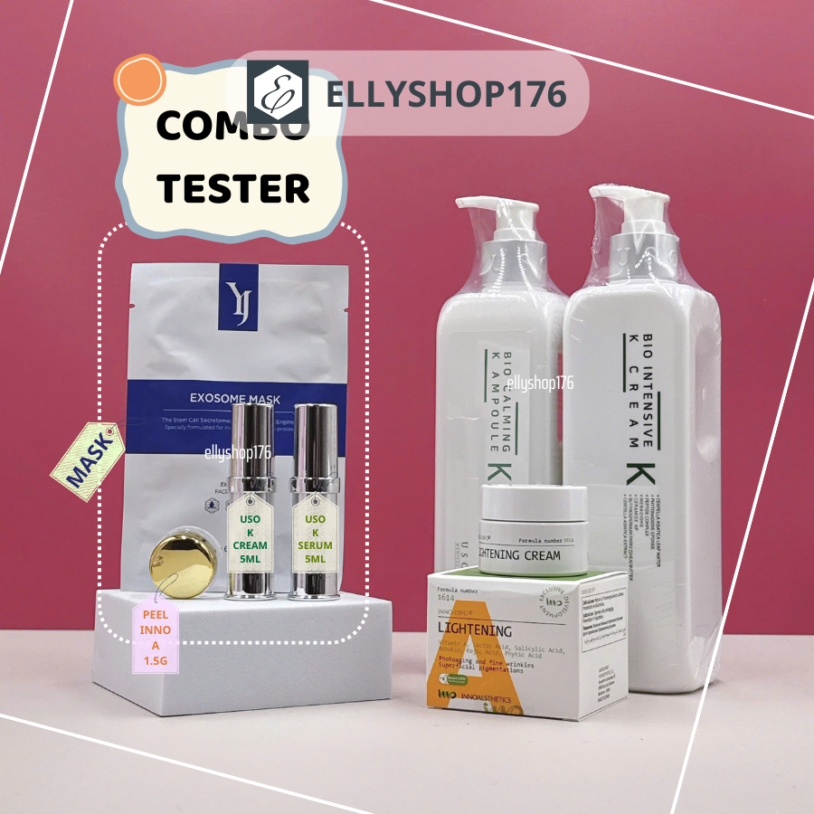 [1.5g Peel] Combo Peel Inno Lightening A + 7 ngày phục hồi chuyên sâu - Ellyshop176