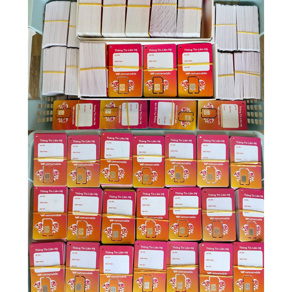 Kho Sim Vietnamobile giá rẻ nhận OTP tạo tài khoản nhiều dịch vụ