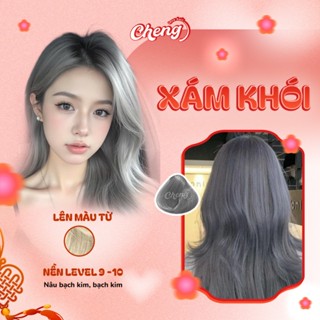 Thuốc Nhuộm Tóc Màu XÁM KHÓI | Chenglovehair, Chenglovehairs