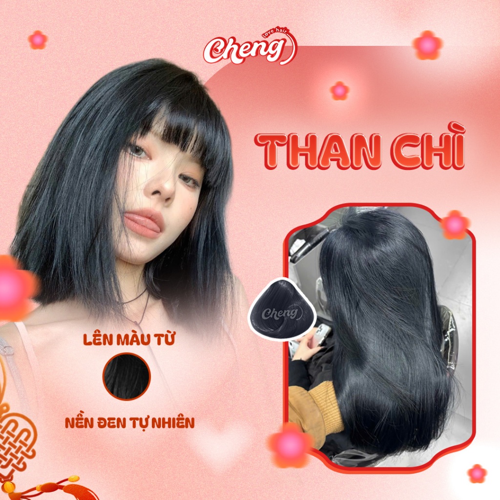 Thuốc Nhuộm Tóc Màu THAN CHÌ Không Tẩy | Chenglovehair, Chenglovehairs