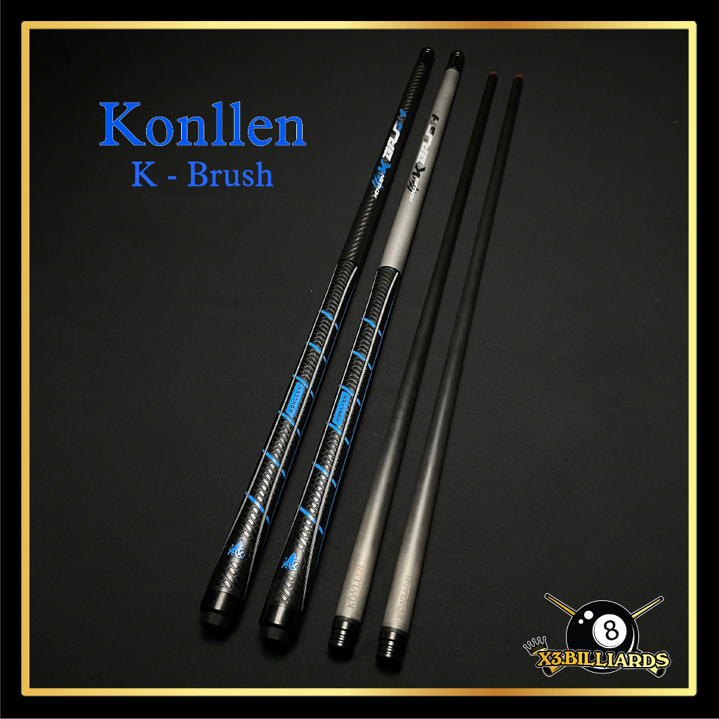 Cơ Phá Bida Kollen K-Brush phá mạnh mẽ tan hình - Ren Radial dễ nâng cấp - Chuôi Sport - X3 Billiard