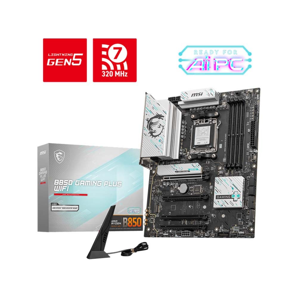 MaiBoard MSI B850 GAMING PLUS WIFI