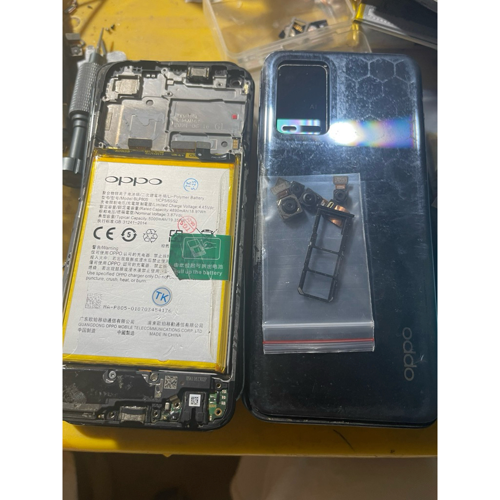 Cụm xác không main của oppo A54