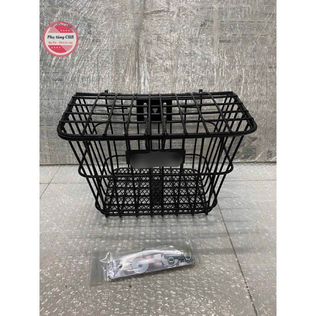 Rổ xe mẫu có nắp nhỏ cho xe cub và dream