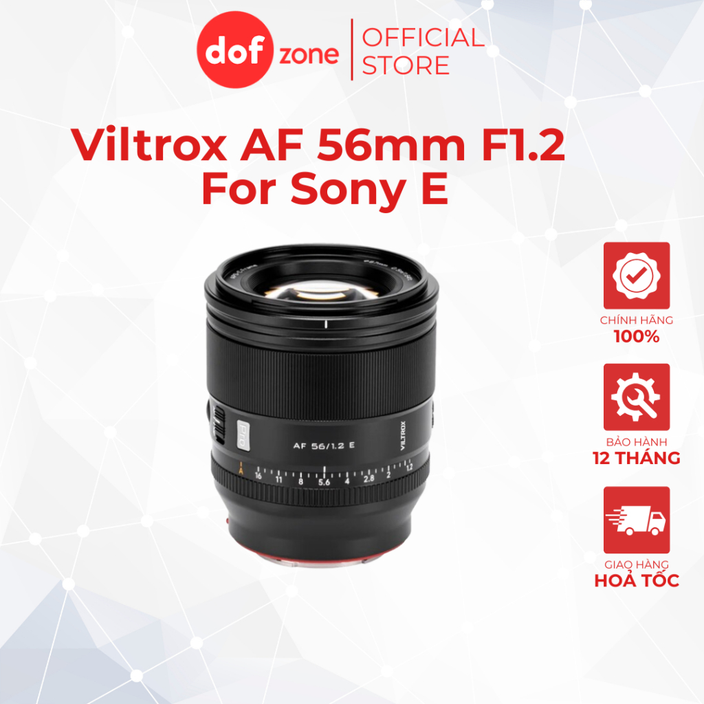 Viltrox AF 56mm F1.2 For Sony E - Chính Hãng