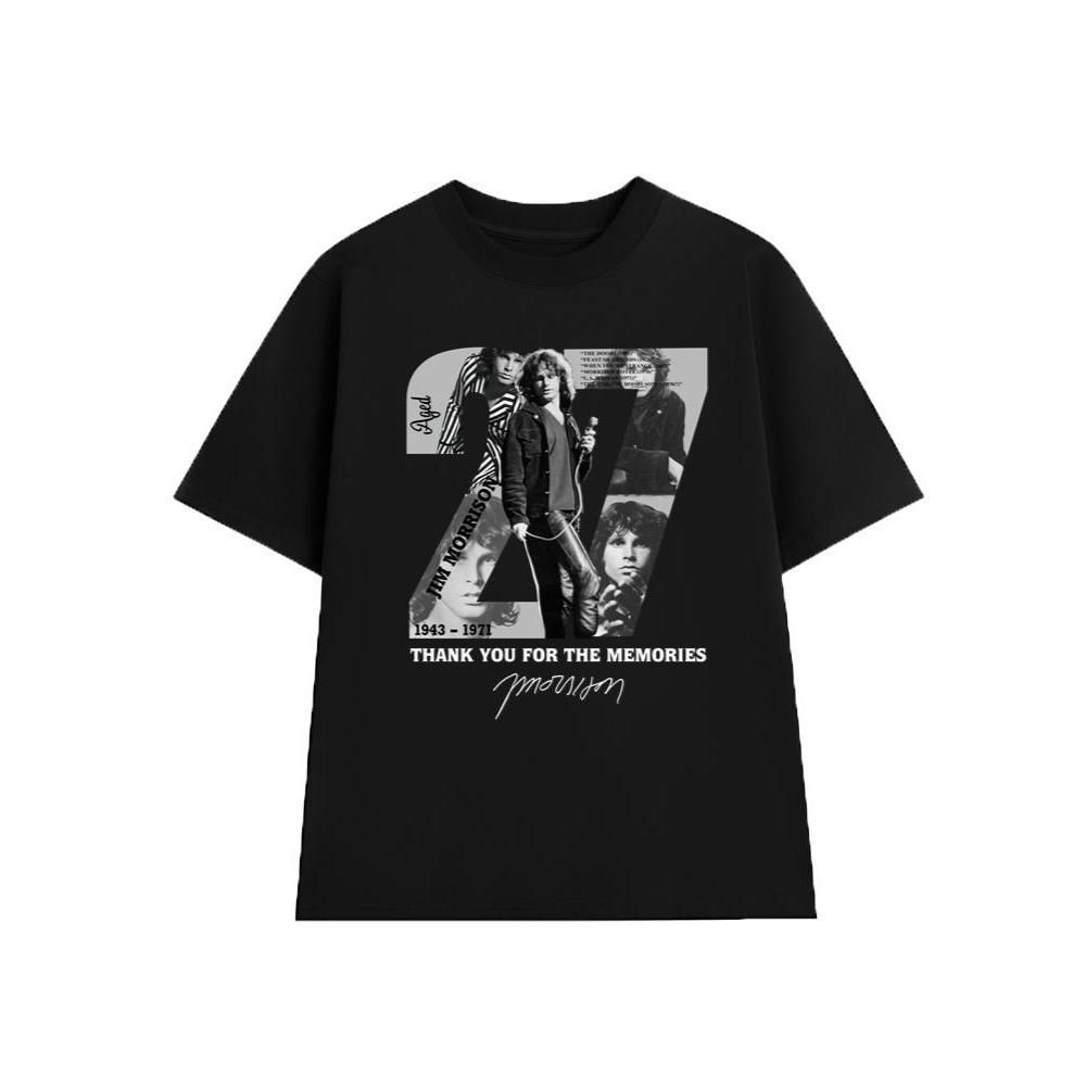 Áo Thun Jim Morrison – The Doors 004,  Unisex Form Rộng Cotton Mềm