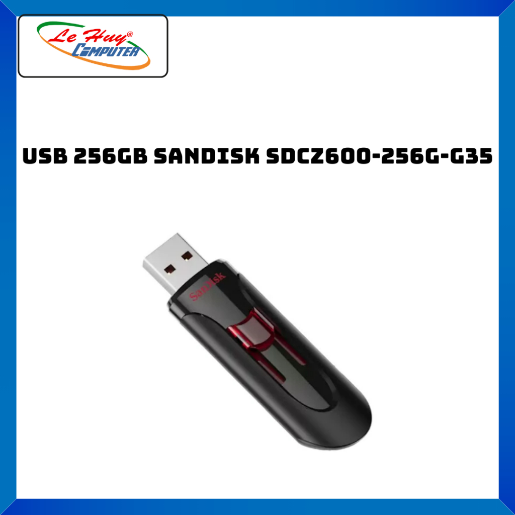 USB 256GB Sandisk SDCZ600-256G-G35 - Hàng Chính Hãng