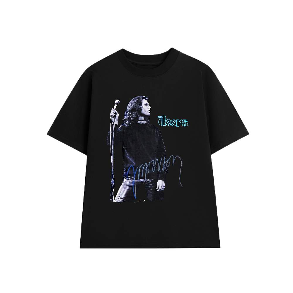 Áo Thun Jim Morrison – The Doors 007,  Unisex Form Rộng Cotton Mềm