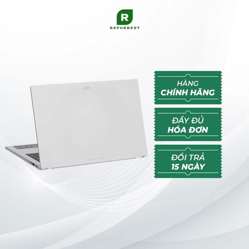 [Máy cũ] [Hình thật] Acer Aspire Go AG15 31P 30M4 i3 N305/8GB/256GB/15.6""F/Win11/(NX.KRPSV.004)/Bạc