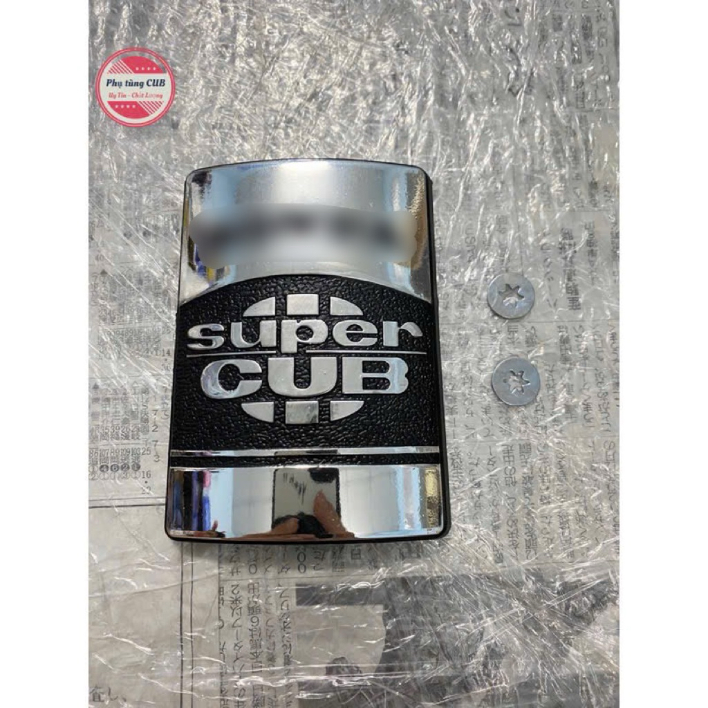 Logo mặt nạ cub custom đèn vuông