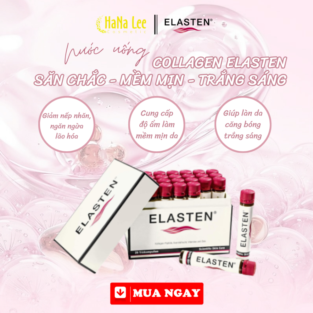 NƯỚC UỐNG COLLAGEN ELASTEN GERMANY 28 ỐNG X 25ML