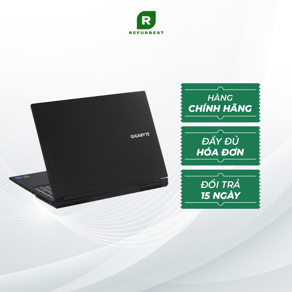 [Máy cũ] [Hình thật] GIGABYTE G5 MF5 RC555 i5 13500H/16GB/512GB/6GB RTX4050/15.6"F/144Hz/Win11/Đen -