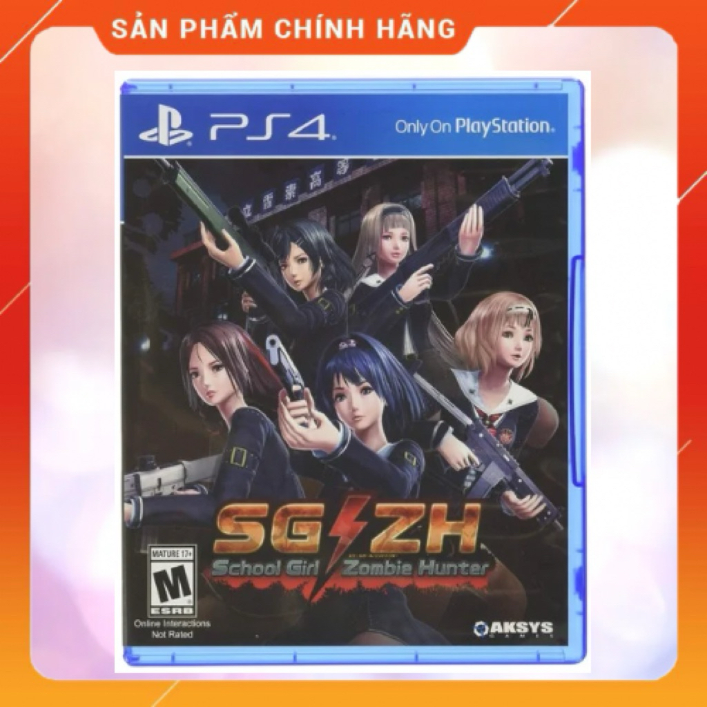 Đĩa game Ps4 SGZH Shool Girl Zombie Hunter