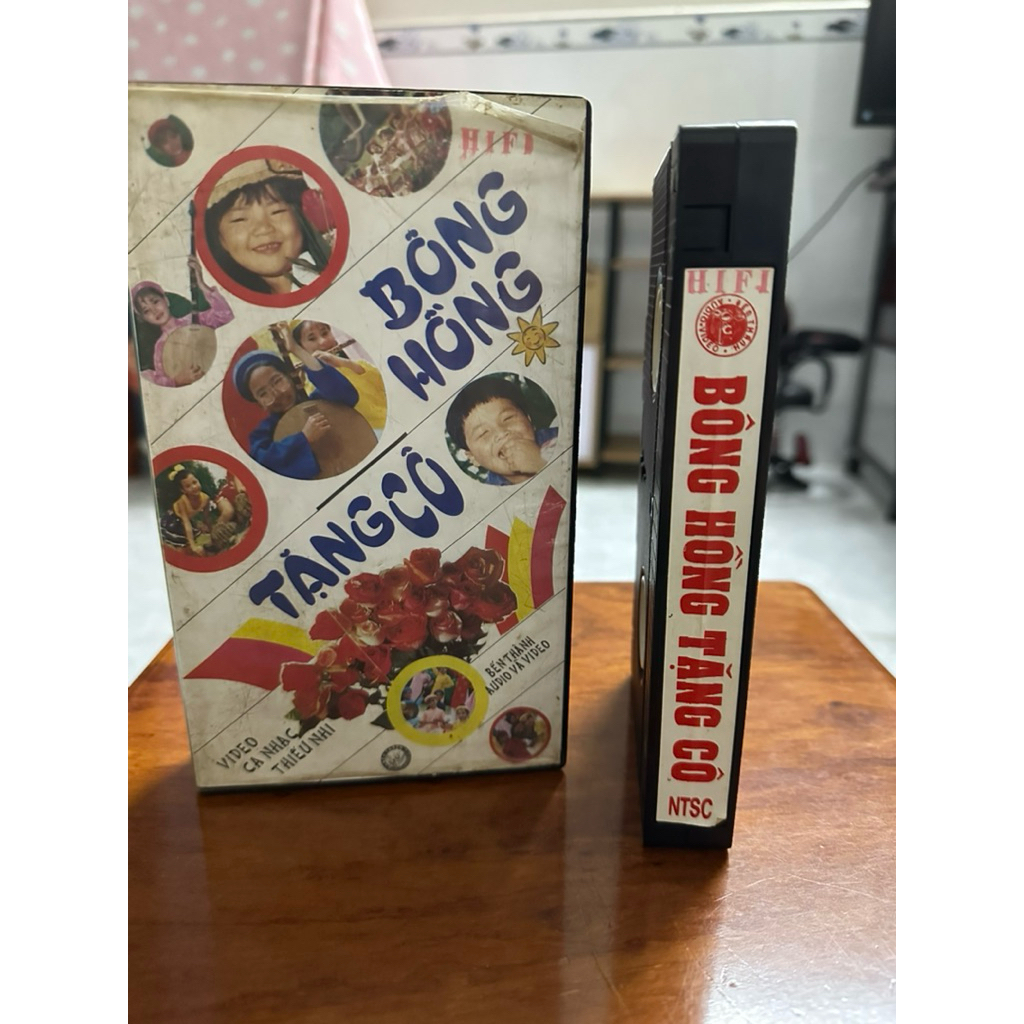 VHS ca nhạc thiếu nhi _ BÔNG HỒNG TẶNG CÔ ( Bến Thành Audio & Video )