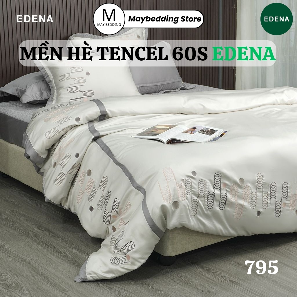 Mền EDENA, Chăn EDEAN, Vải Tencel 60s, Kích Thước 200x220cm, Hàng Chính Hãng