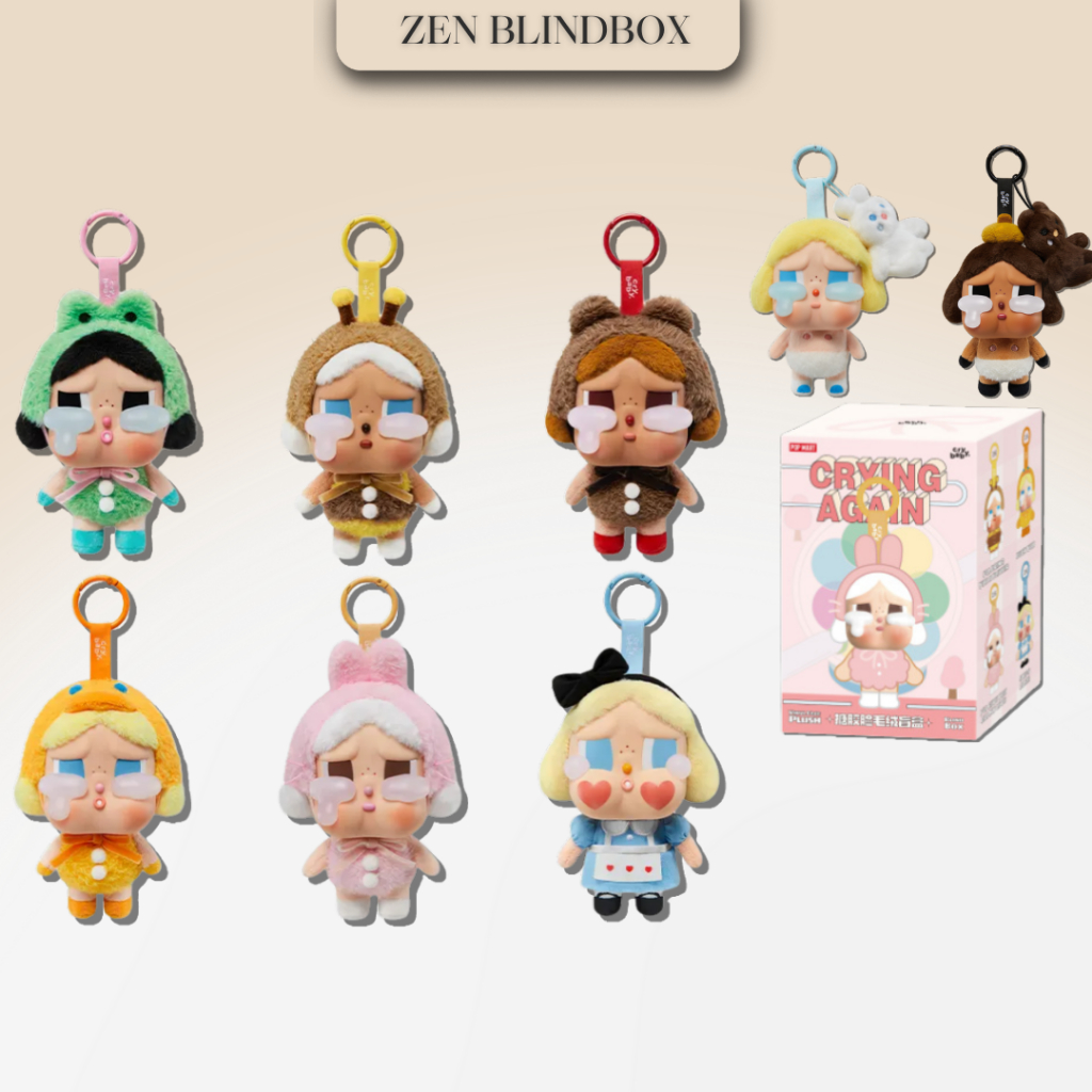[CHÍNH HÃNG] Hộp Mù CRYBABY Again Chính Hãng Blindbox CRYBABY Again Pop Mart