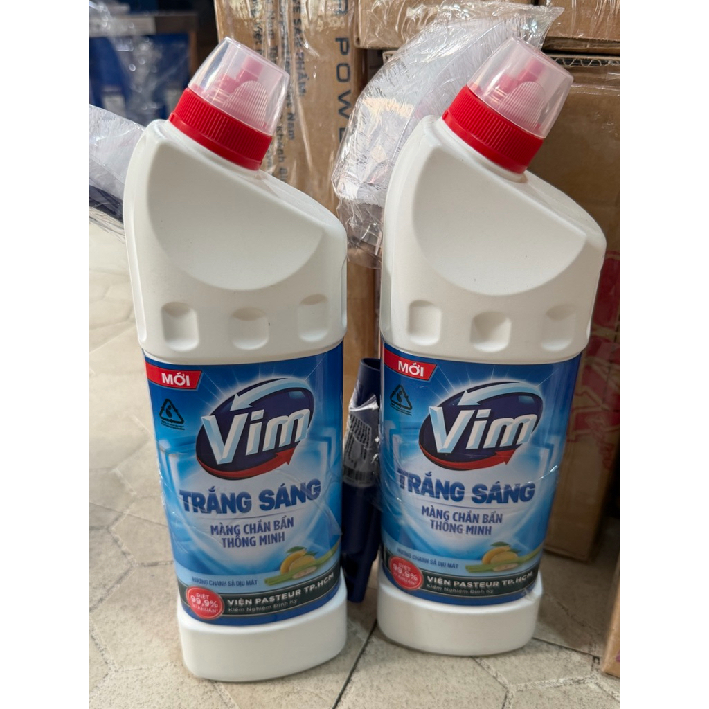 Vim Vệ Sinh Bồn Cầu Hương Sả Chanh ( kèm quà ) 870ML