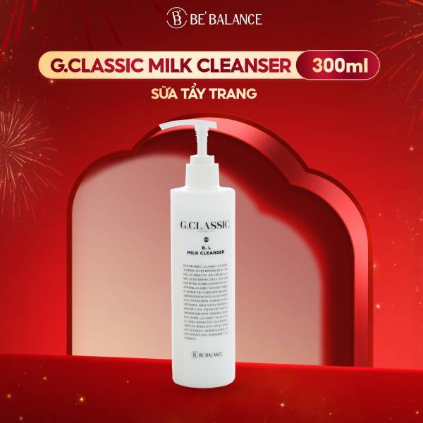 Sữa Tẩy Trang GCLASSIC B.L MILK CLEANSER giúp Làm Sạch Dịu Nhẹ cho Da 300ml