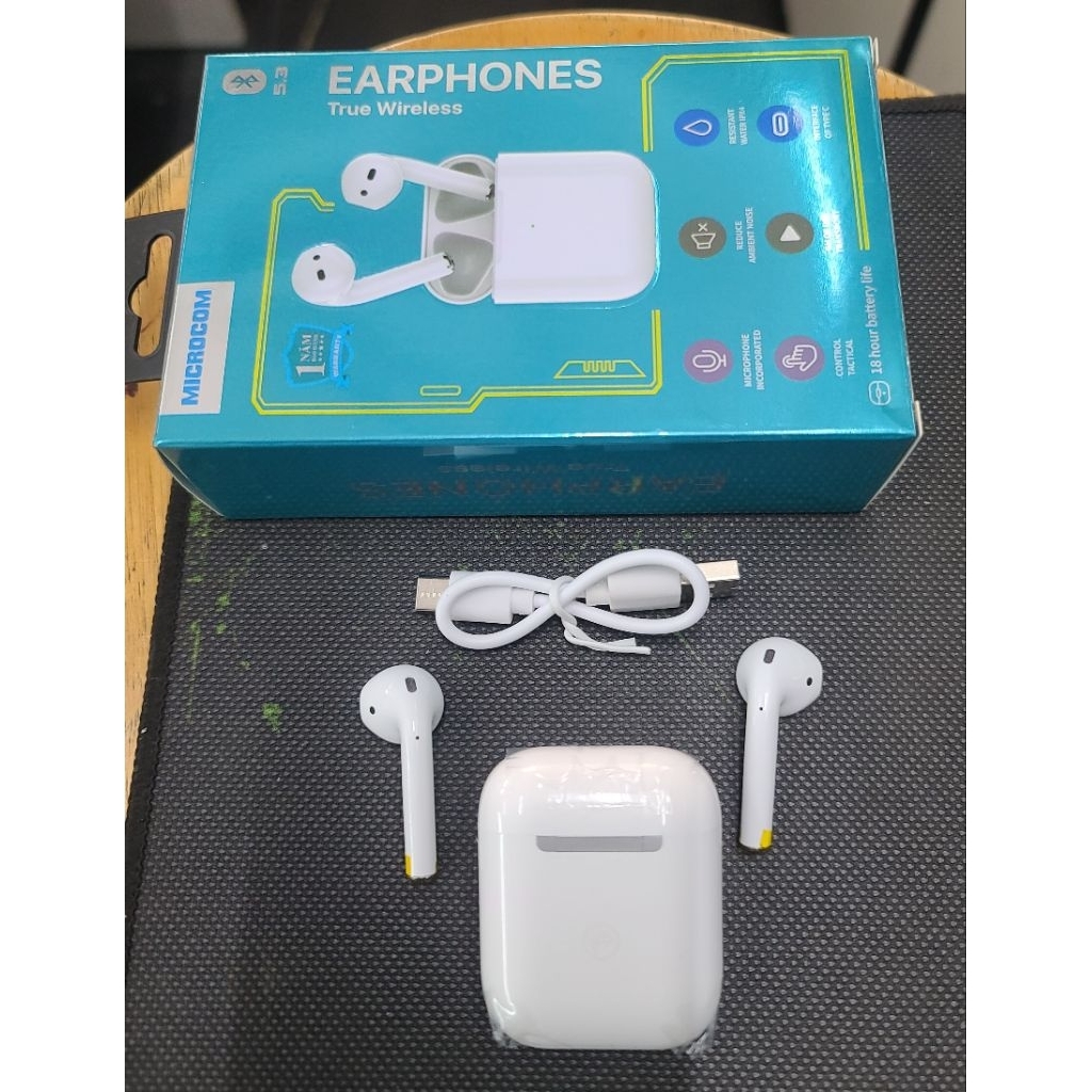 Tai nghe bluetooth v5.4 XT30 MICROCOM có mic chính hãng (tai nghe không dây)