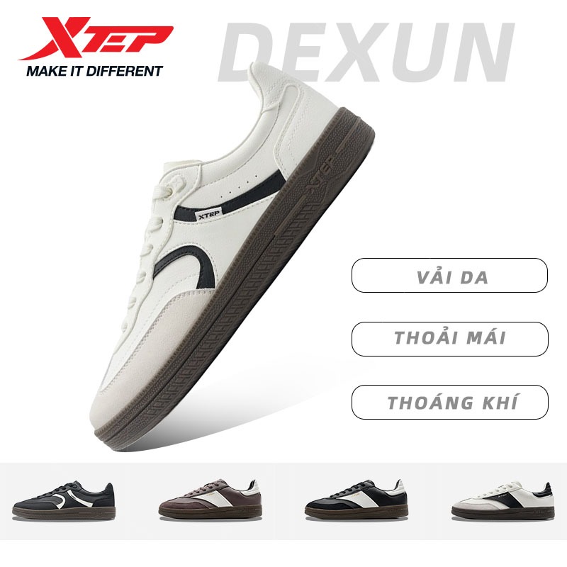 【xtep】German Trainer  | Giày thể thao nữ, đế mỏng phong cách đường phố, thoải mái cho mọi hành trình