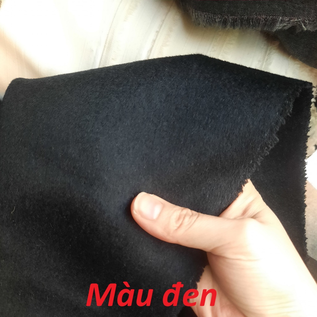 VẢI DẠ CỪU BÓC TÁCH KHÂU TAY - MAY VEST, MĂNG TÔ, ÁO KHOÁC, CHÂN VÁY...