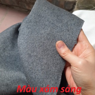 VẢI DẠ CỪU BÓC TÁCH KHÂU TAY - MAY VEST, MĂNG TÔ, ÁO KHOÁC, CHÂN VÁY...