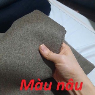 VẢI DẠ CỪU BÓC TÁCH KHÂU TAY - MAY VEST, MĂNG TÔ, ÁO KHOÁC, CHÂN VÁY...
