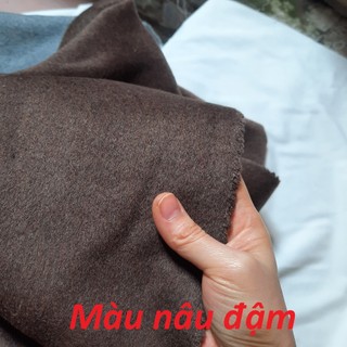 VẢI DẠ CỪU BÓC TÁCH KHÂU TAY - MAY VEST, MĂNG TÔ, ÁO KHOÁC, CHÂN VÁY...