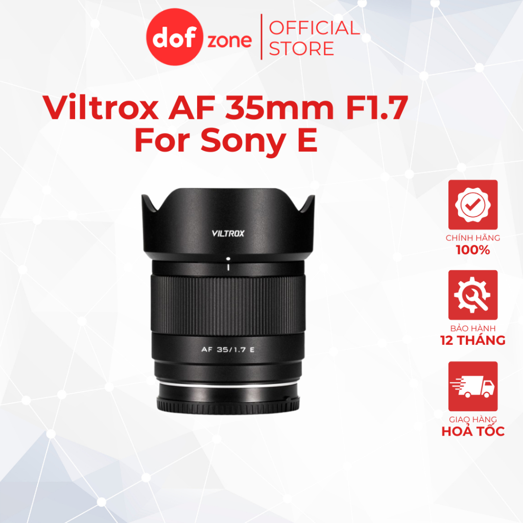 Viltrox AF 35mm F1.7 For Sony E - Chính Hãng