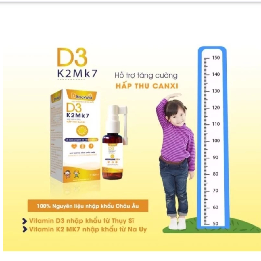 D3 K2MK7 Dr. BlackWell - Bổ Sung Vitamin D3 K2 Mk7