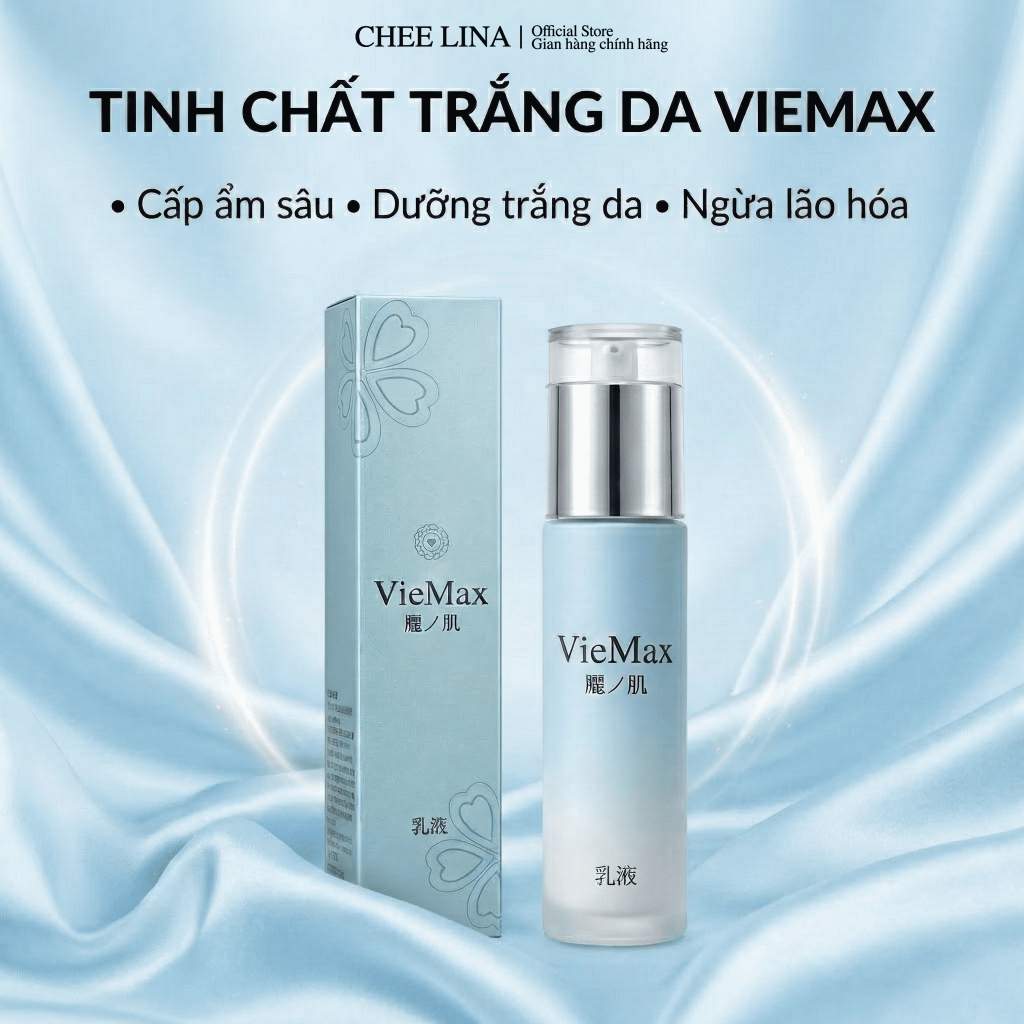 Tinh Chất Dưỡng Da VieMax Khóa Ẩm Mềm Mịn Da 120ml | Chee Lina Official Store