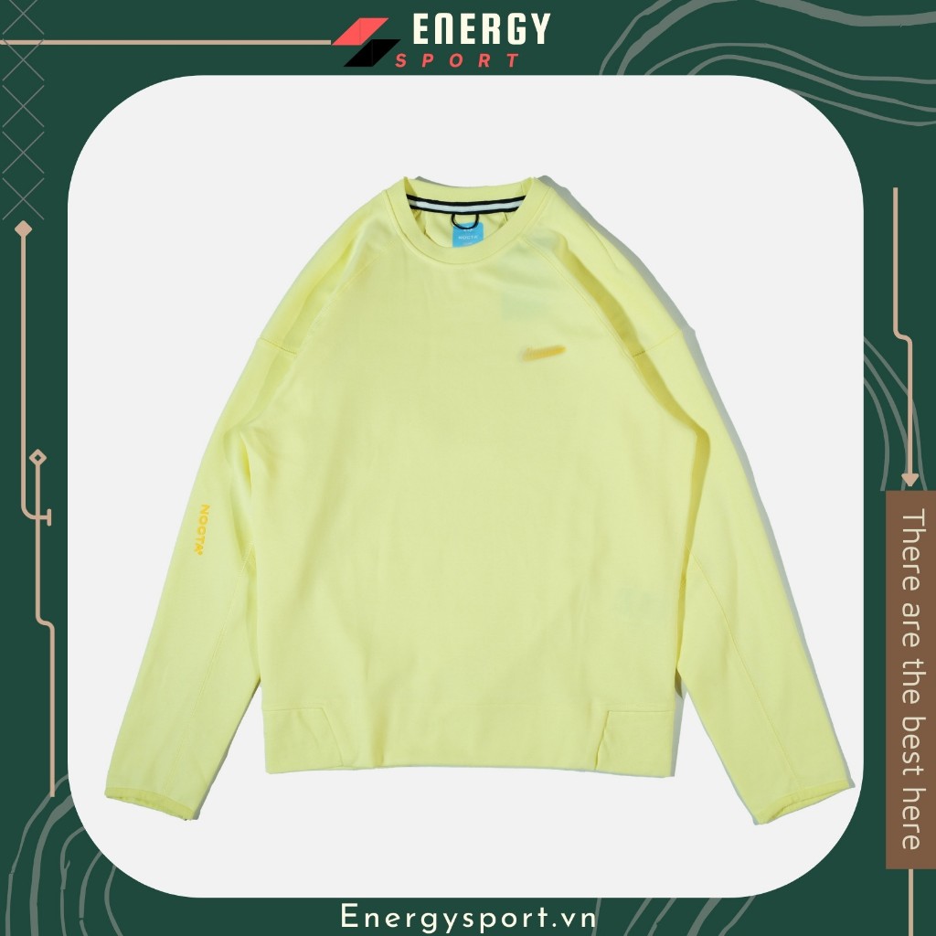 Áo Thun Nỉ Dài Tay Cao Cấp Nk x Nocta - Vàng