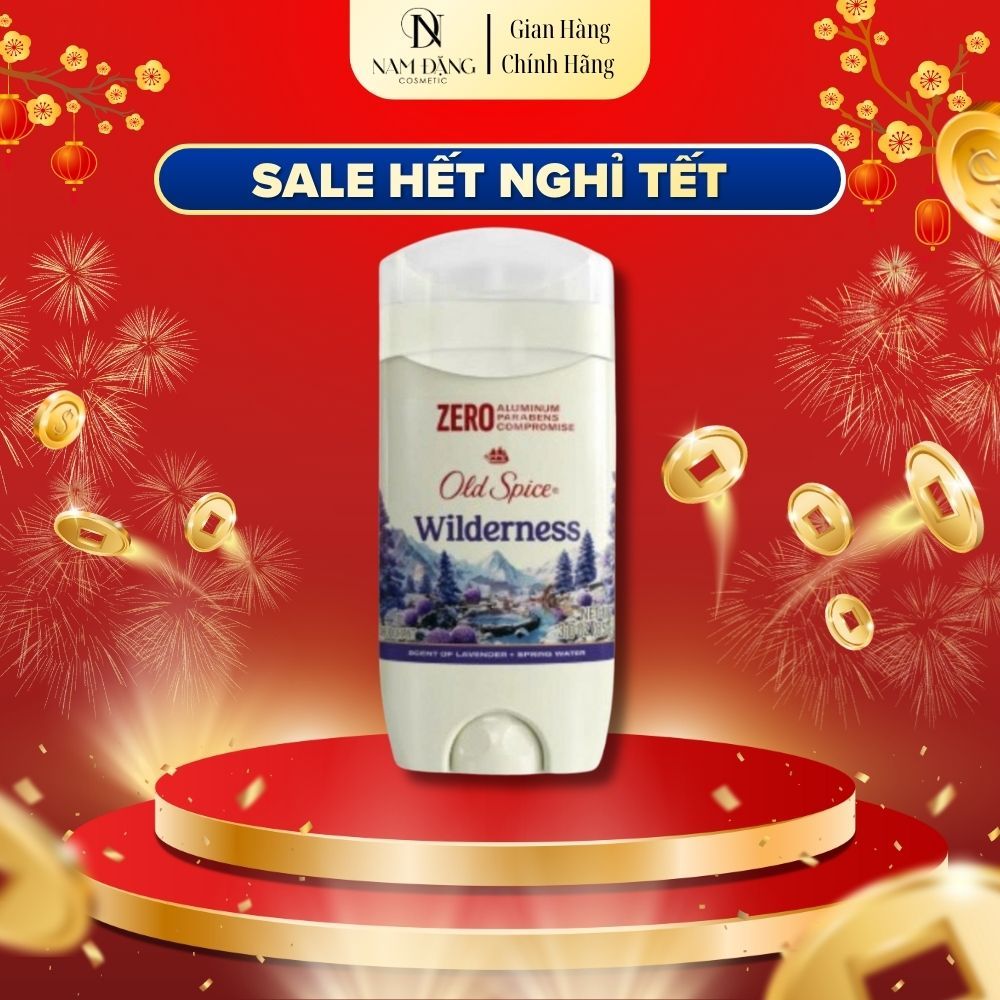 Sáp Khử Mùi Old Spice Wilderness With Lavender Deodorant 85g
