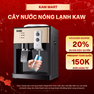 Cây nước nóng lạnh mini KAW làm nóng lạnh siêu tốc, cây nước nóng lạnh để bàn tiết kiệm điện bảo hành 12 tháng