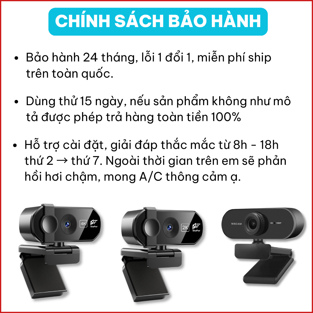 Webcam 4K 2K Livestream có Mic cho PC, Laptop, Trợ sáng cực tốt, webcam pc, cam máy tính pc, webcam usb. | BigBuy360 - bigbuy360.vn