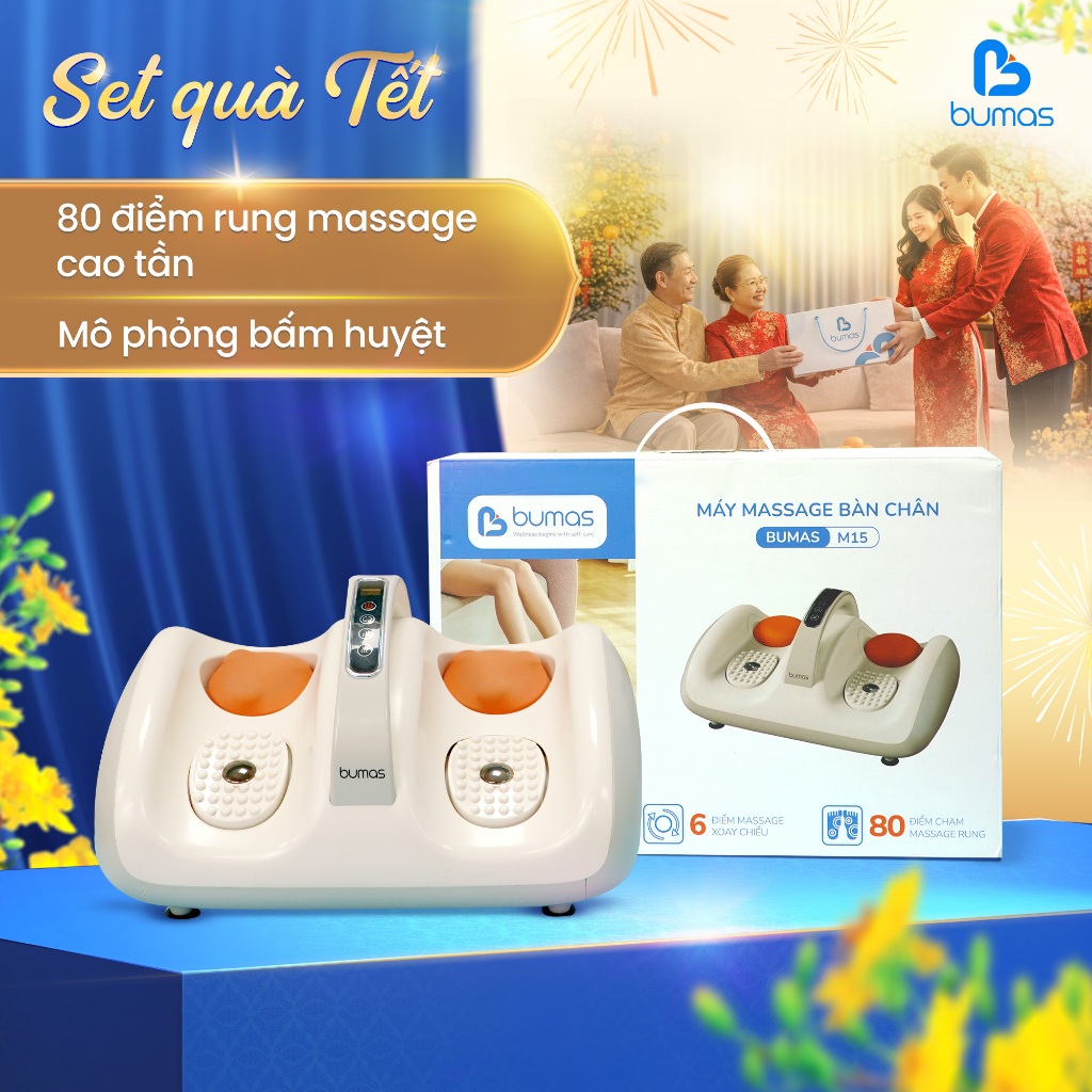 Máy Massage Bàn Chân BUMAS M15