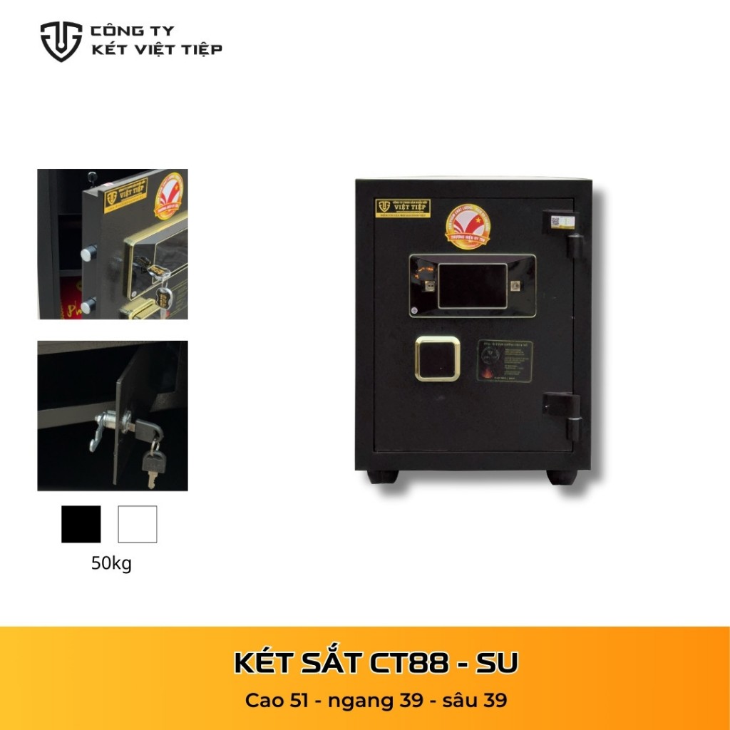 Két Sắt Việt Tiệp CT88 - SU (Điện tử cảm ứng)