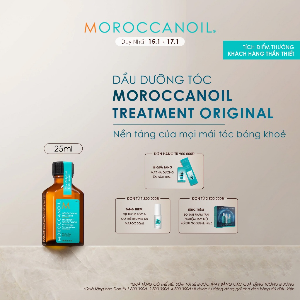 Dầu Dưỡng Tóc Moroccanoil® Treatment Original 25ML